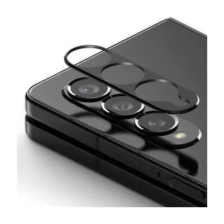 【Ringke】三星 Galaxy Z Fold 4 Camera Styling 金屬鏡頭保護框 黑色(Rearth 鏡頭貼)