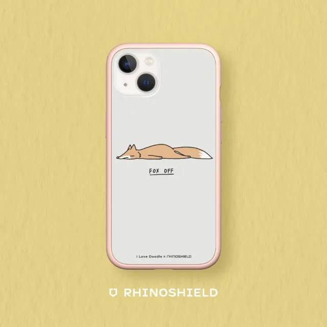 【RHINOSHIELD 犀牛盾】iPhone X/Xs/XR/Xs Max系列 Mod NX手機殼/I Love Doodle-狐狸(I Love Doodle)