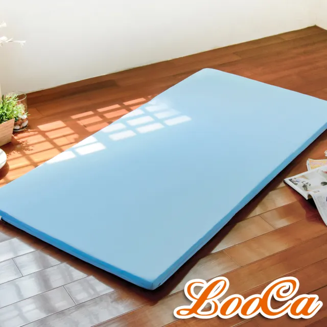 【LooCa】美國抗菌5cm高磅透氣輕便式床墊(雙人5尺)
