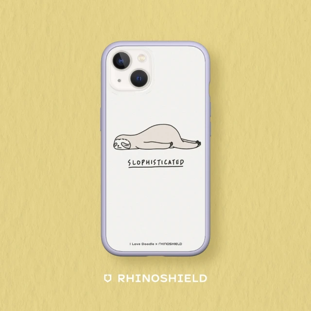 【RHINOSHIELD 犀牛盾】iPhone 11/11 Pro/Max Mod NX手機殼/I Love Doodle-樹懶(I Love Doodle)