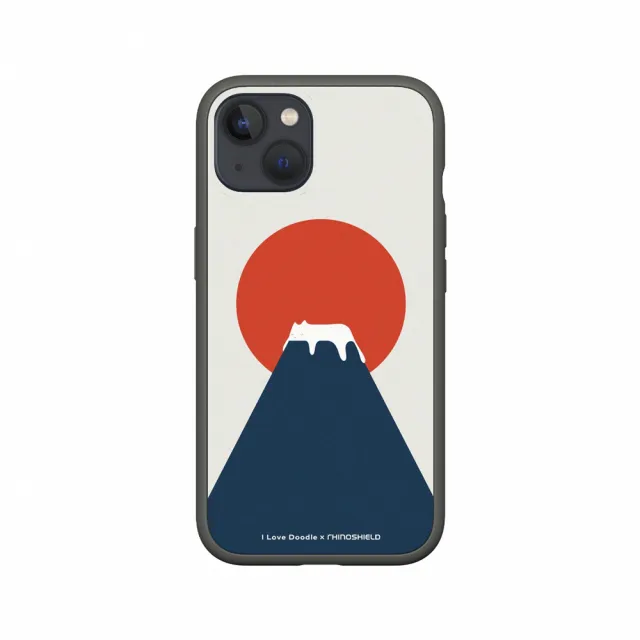 【RHINOSHIELD 犀牛盾】iPhone 12 mini/12 Pro/Max Mod NX手機殼/I Love Doodle-富士山(I Love Doodle)