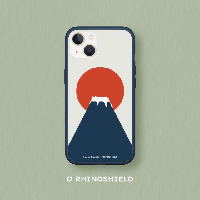 【RHINOSHIELD 犀牛盾】iPhone 11/11 Pro/Max Mod NX手機殼/I Love Doodle-富士山(I Love Doodle)