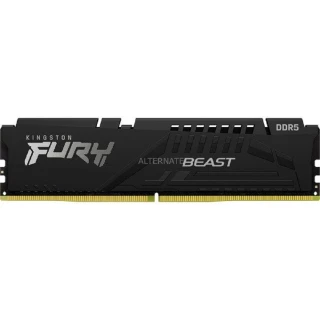 【Kingston 金士頓】FURY Beast DDR5 5600 16GB PC 記憶體 黑 (KF556C36BBE-16) *超頻