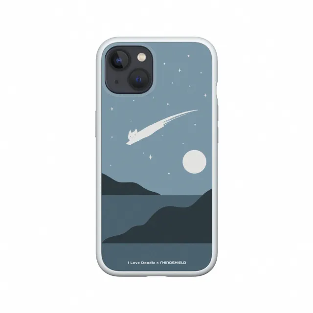 【RHINOSHIELD 犀牛盾】iPhone SE3/SE2/8/7系列 Mod NX手機殼/I Love Doodle-貓咪流星(I Love Doodle)
