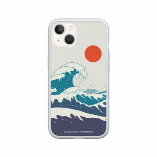 【RHINOSHIELD 犀牛盾】iPhone 11/11 Pro/Max Mod NX手機殼/I Love Doodle-貓咪海浪(I Love Doodle)