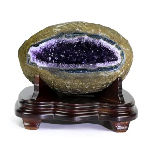 【開運方程式】特紫烏拉圭錢袋子聚寶盆紫水晶洞AGU442(紫晶洞3.2公斤)