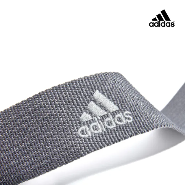 【adidas 愛迪達】瑜珈編織背帶