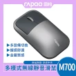 【rapoo 雷柏】M700典雅系多模無線靜音滑鼠(深灰/銀白/粉/紫)