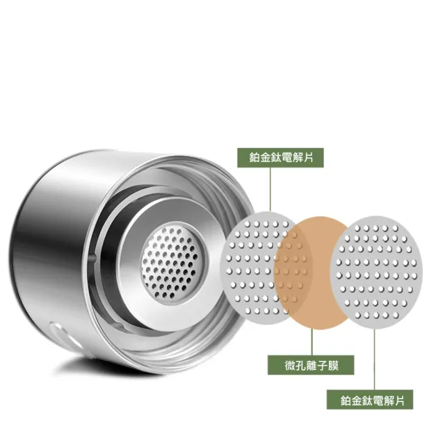 【CS22】便攜型富氫水素水玻璃杯CH-450ml水素杯1入(水素水玻璃杯CH)