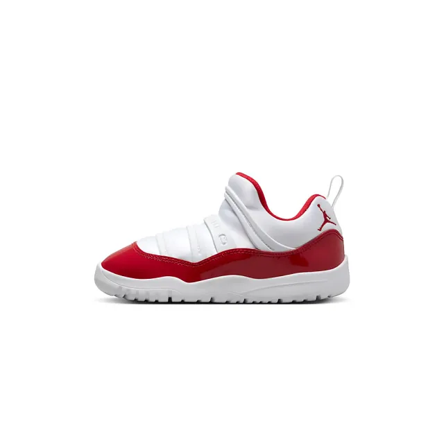 NIKE 耐吉】Jordan 11 Retro Little Flex PS 中童白紅色AJ11 運動籃球