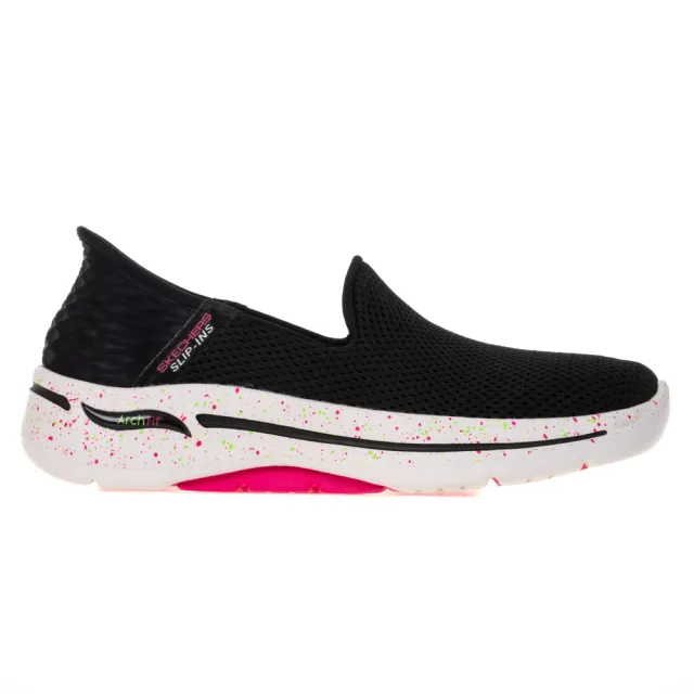 【SKECHERS】女 健走系列 瞬穿舒適科技 GO WALK ARCH FIT(124888BKHP)