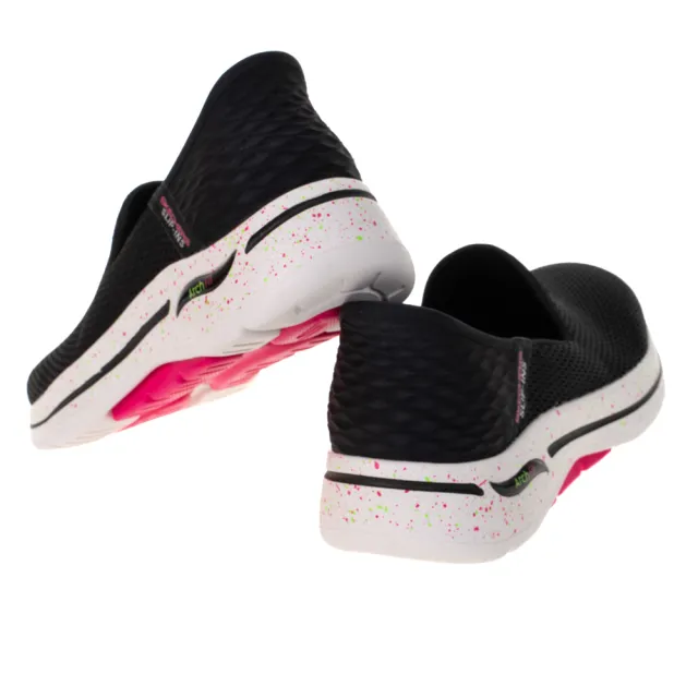 【SKECHERS】女 健走系列 瞬穿舒適科技 GO WALK ARCH FIT(124888BKHP)