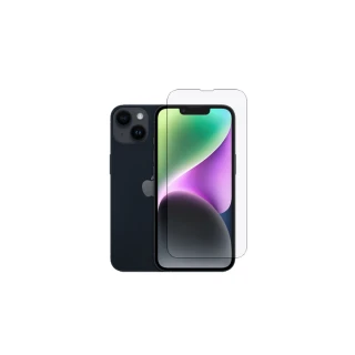 【MK馬克】Apple iPhone 14 高清防爆透明非滿版鋼化保護貼