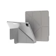 【SwitchEasy 魚骨牌】2024 iPad Air 13吋 Origami Nude 多角度透明保護殼(支援2022 Pro 12.9)