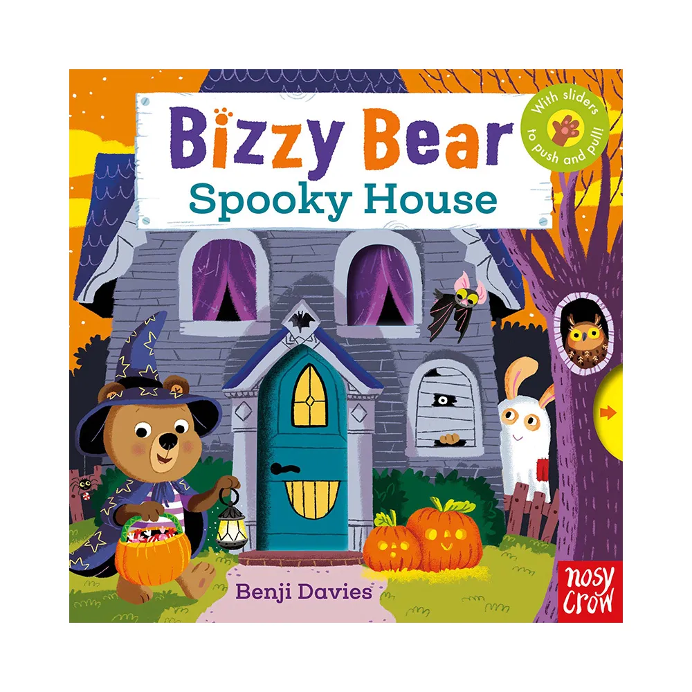 Bizzy Bear: Spooky House（硬頁書英國版）*附音檔QRCode*