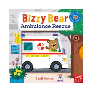 Bizzy Bear: Ambulance Rescue（硬頁書英國版）*附音檔QRCode*