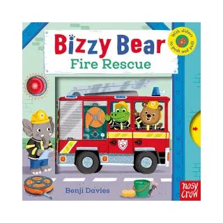 Bizzy Bear: Fire Rescue（硬頁書英國版）*附音檔QRCode*