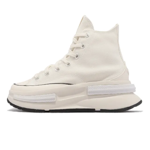 【CONVERSE】休閒鞋 Run Star Legacy CX 男鞋 女鞋 米白 奶油白 高筒 帆布 厚底 增高(A00868C)