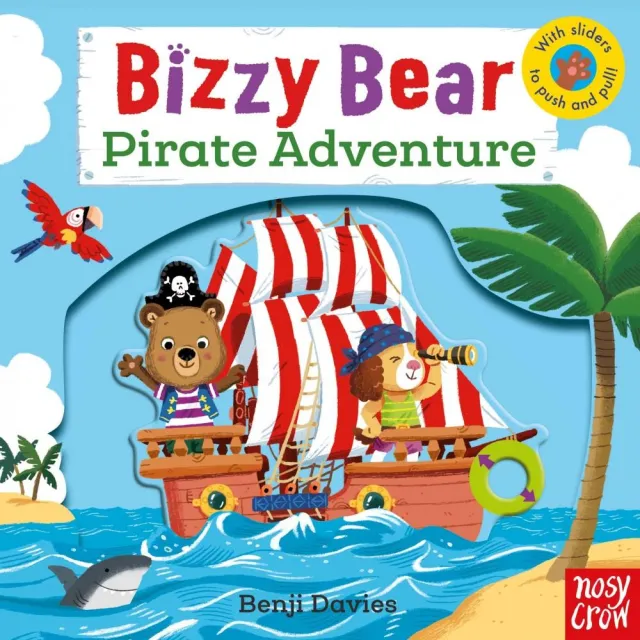 Bizzy Bear: Pirate Adventure!（硬頁書英國版）*附音檔QRCode*