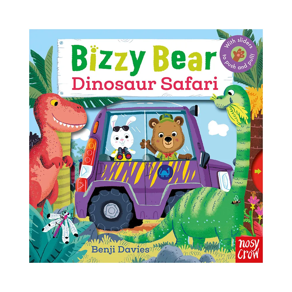 Bizzy Bear: Dinosaur Safari（硬頁書英國版）*附音檔QRCode*
