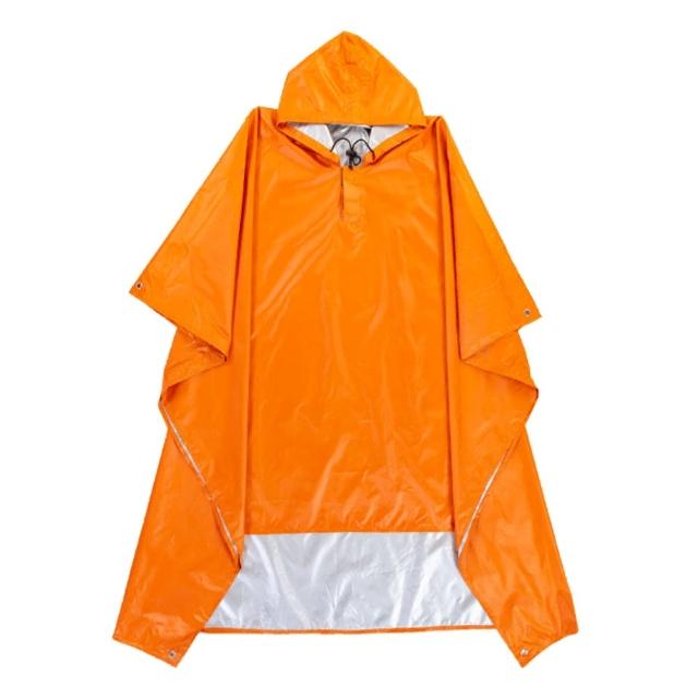 【kurumapop】三合一多功能天幕雨衣 多色可選(斗篷/登山雨披/雨披)