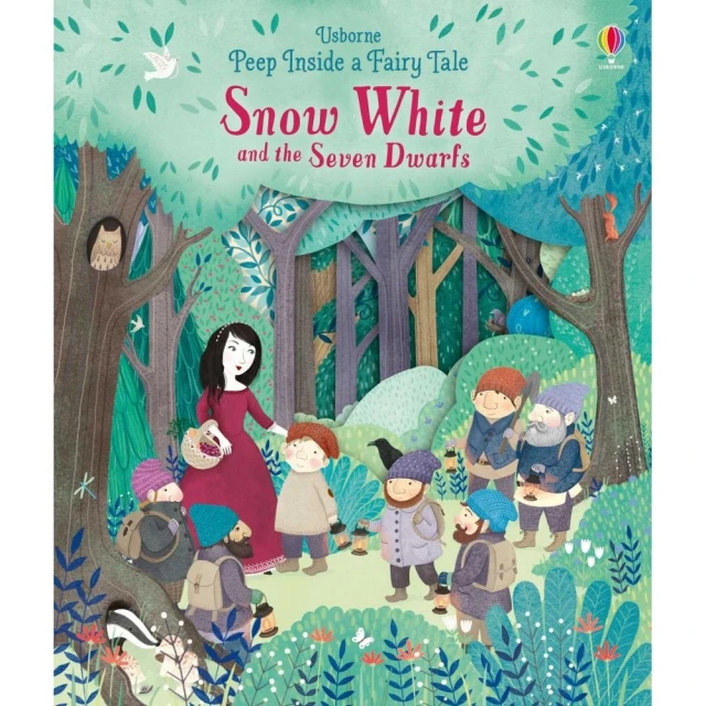 Snow White & Seven Dwarfs（Peep Inside a Fairy Tale）（硬頁翻翻書）