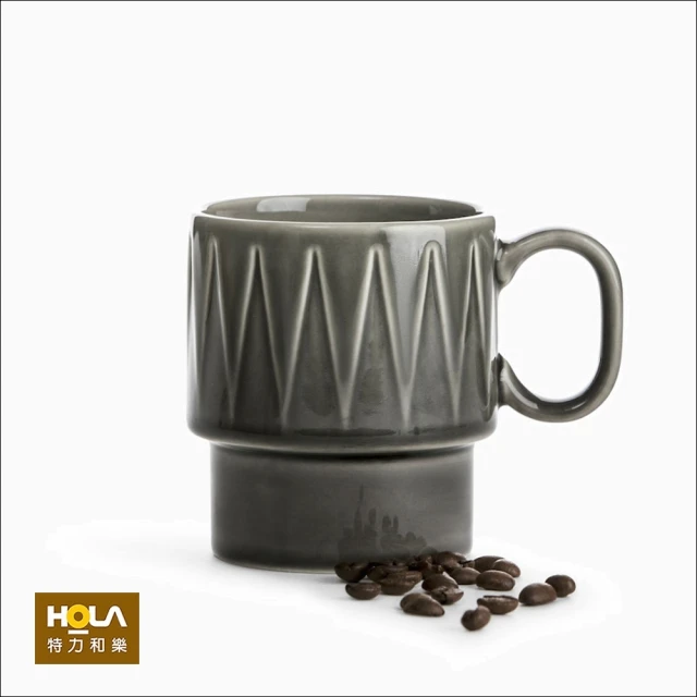 HOLA Sagaform Coffee & More 咖啡杯250ml-灰