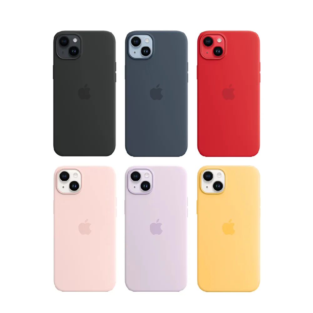 【Apple 蘋果】原廠 iPhone 14 Plus MagSafe Silicone Case 矽膠保護殼