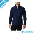 【Columbia 哥倫比亞 官方旗艦】男款-口袋LOGO刷毛立領外套-4色(UAE07810  / MOMO特談)