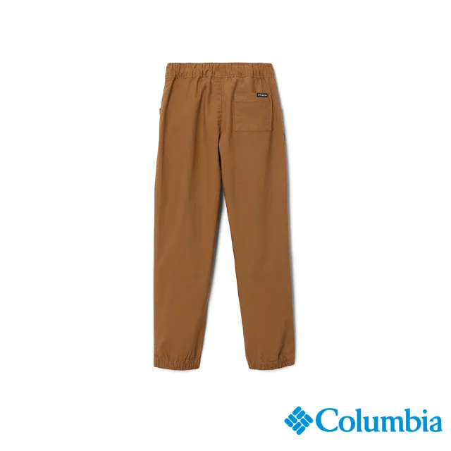 【Columbia 哥倫比亞】童款- 休閒長褲-棕色(UAB07350BN / 2022年秋冬)