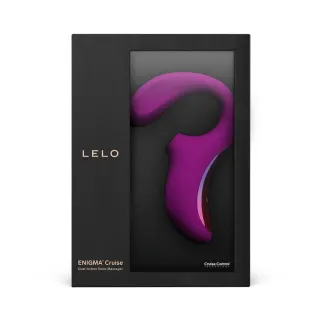 【LELO】ENIGMA Cruise｜聲波吸吮器 G點按摩器｜深玫瑰色(按摩棒.情趣用品.情趣職人.穿戴按摩器)