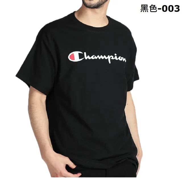 【Champion】美國冠軍 純棉 5.2盎司薄款 LOGO 短袖T恤 上衣 CLASSIC GRAPHIC TEE SCRIPT(請留意尺碼數據)
