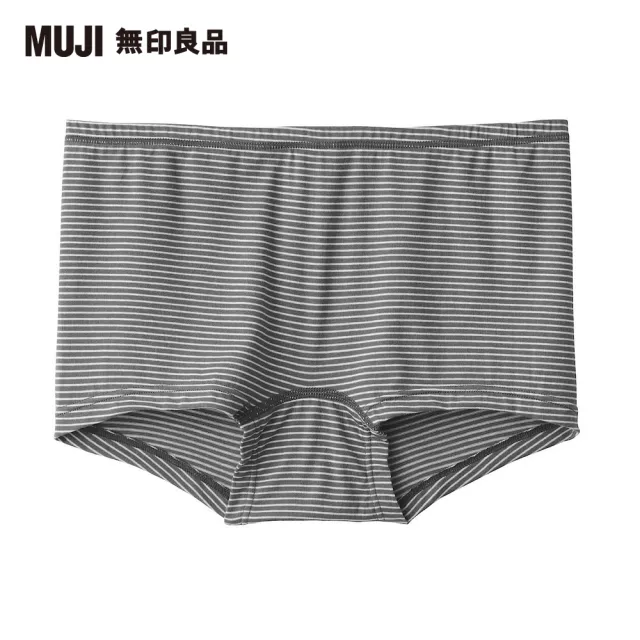 【MUJI 無印良品】女柔滑低腰短版內褲(共6色)