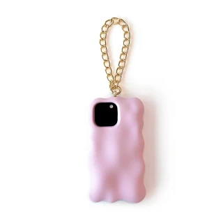 【Candies】iPhone 14 Pro 適用6.1吋 Simple夢幻珠光手機殼(紫)