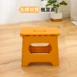 【媽媽咪呀】好收納日式極簡粉彩折疊椅子/摺疊凳子-大號(2入)