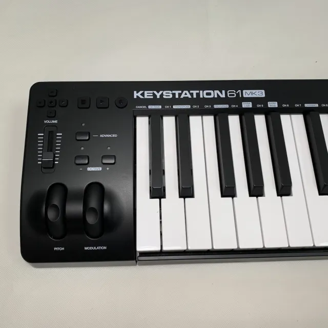 M-AUDIO】Keystation 61 MK3 MIDI 鍵盤控制器(一年保固總代理公司貨