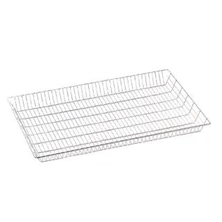 【SANNENG 三能】不銹鋼平網盤 電解 67.5x43.5x5.5cm(SN1572)