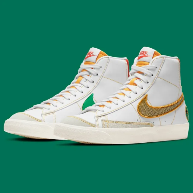 【NIKE 耐吉】NIKE BLAZER MID 77 GS 米色 女款 外星人 DD9528-100(BLAZER)