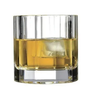 【NUDE】玻璃水晶角杯威士忌杯310cc(-四入組)