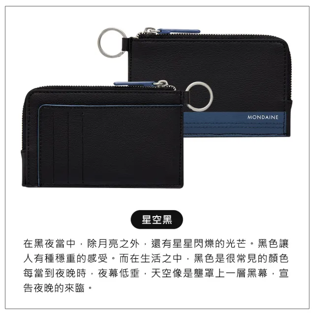 【MONDAINE 瑞士國鐵】仙人掌皮革 2用鑰匙零錢卡包(3色任選)