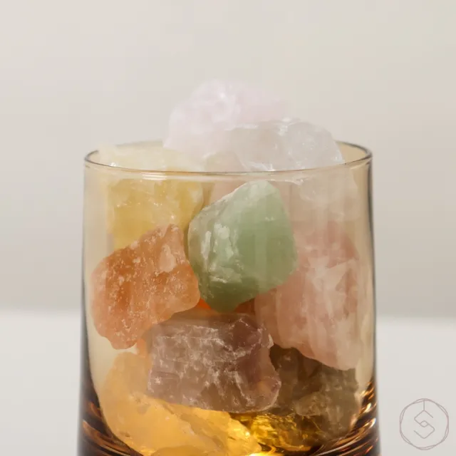 【SPANCONNY 飾品控】七心守護 l 七彩全效水晶/黑胡桃木燈座 l 水晶氣氛燈(桌燈/小夜燈/水晶燈)