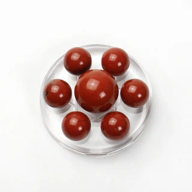 【開運工場】8cm紅碧玉活力能量七星陣