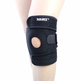 【AOLIKES 奧力克斯】運動護膝 一雙入(支撐護膝 減震護膝 7912)