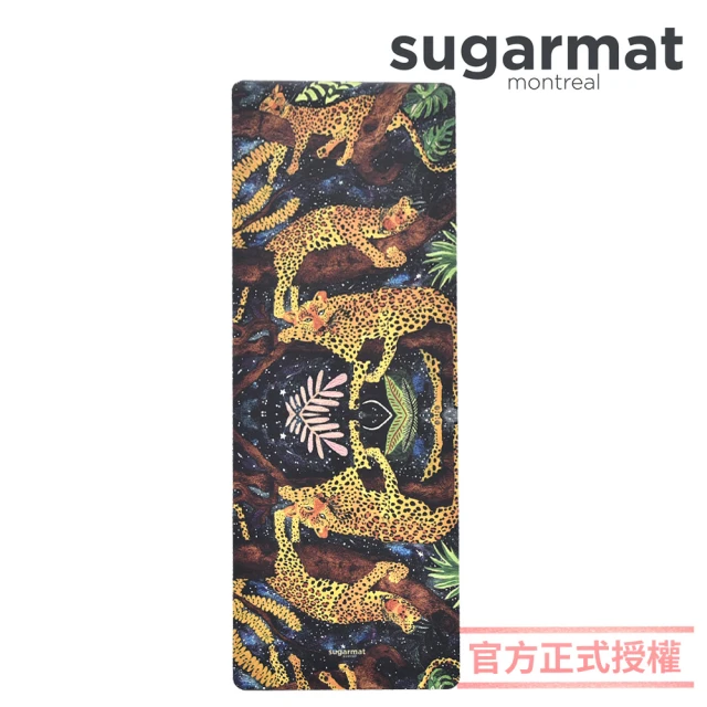【加拿大Sugarmat】頂級加寬PU瑜珈墊 5.0mm(叢林夢想 TWILIGHT FUMILIARS)