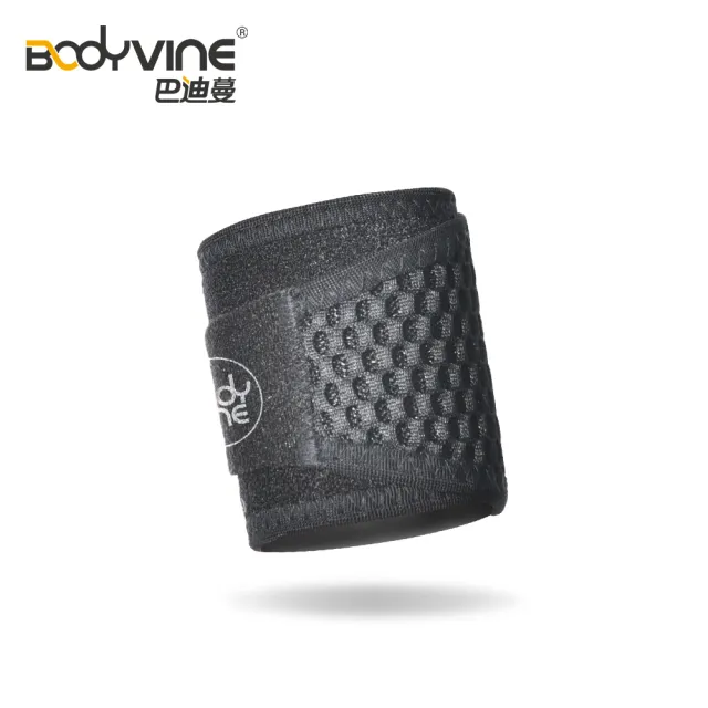 【BodyVine 巴迪蔓】調整型矽膠護腕帶-1只(生活工作運動 通用型護腕 鬆緊可調 SP-83100)