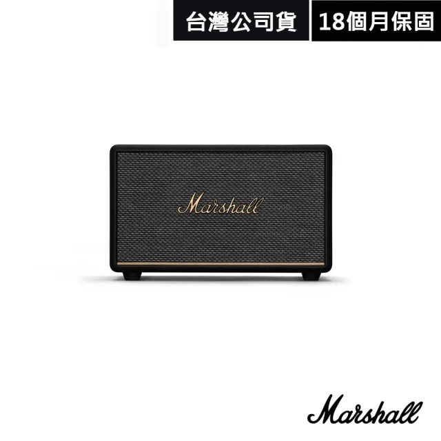 【Marshall】ACTON III 家用式藍牙喇叭(經典黑)