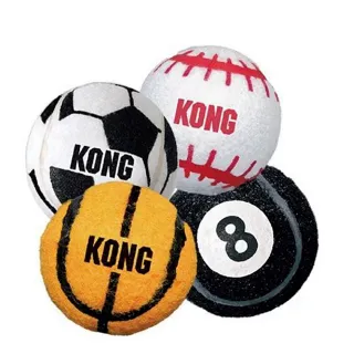 【KONG】Sport Balls / 運動球玩具 S （3入組）(寵物玩具)