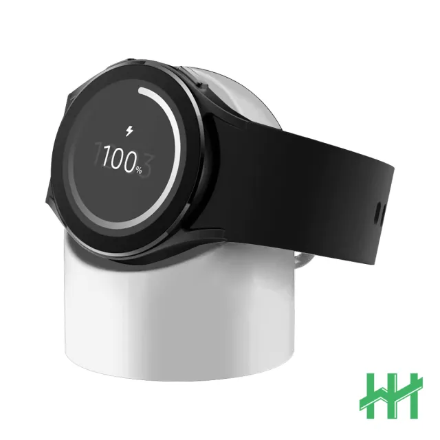 【HH】Samsung Galaxy Watch 圓形環保矽膠充電底座-白色(HPT-ESSWB-01W)