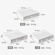 【日創生活】可疊加桌上抽屜收納盒-3件組(抽屜盒 收納盒 置物盒)