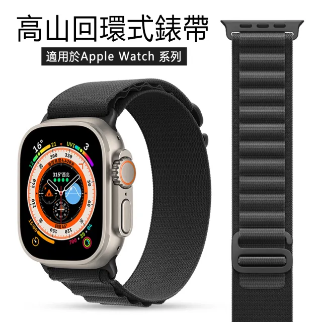 The Rare】Apple Watch Ultra 2 Series 42/44/45/49mm 高山款尼龍回環